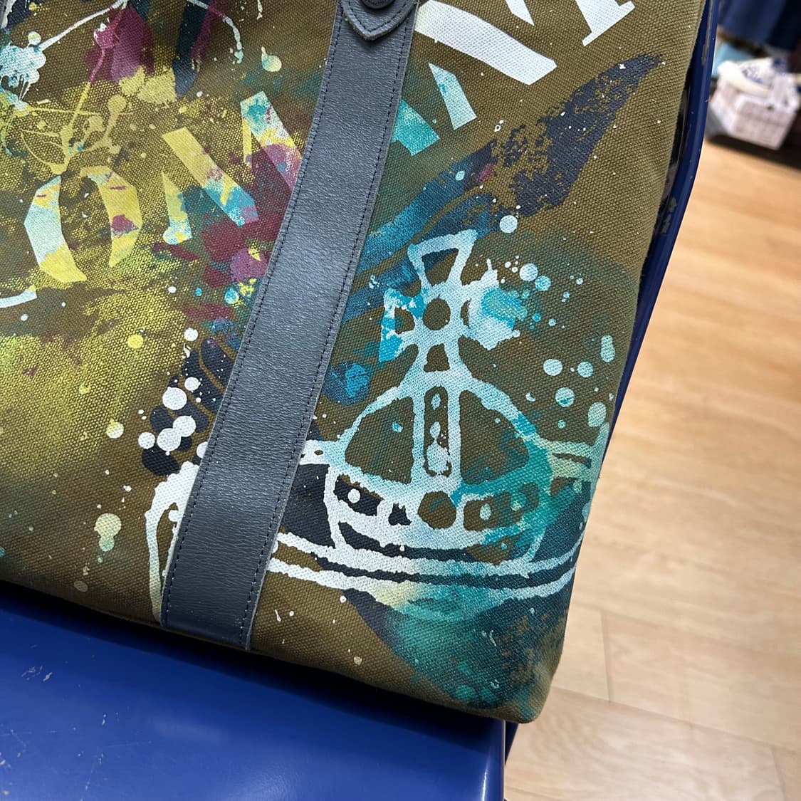 Vivienne Westwood Big Canvas Shopper Bag 상품이미지2