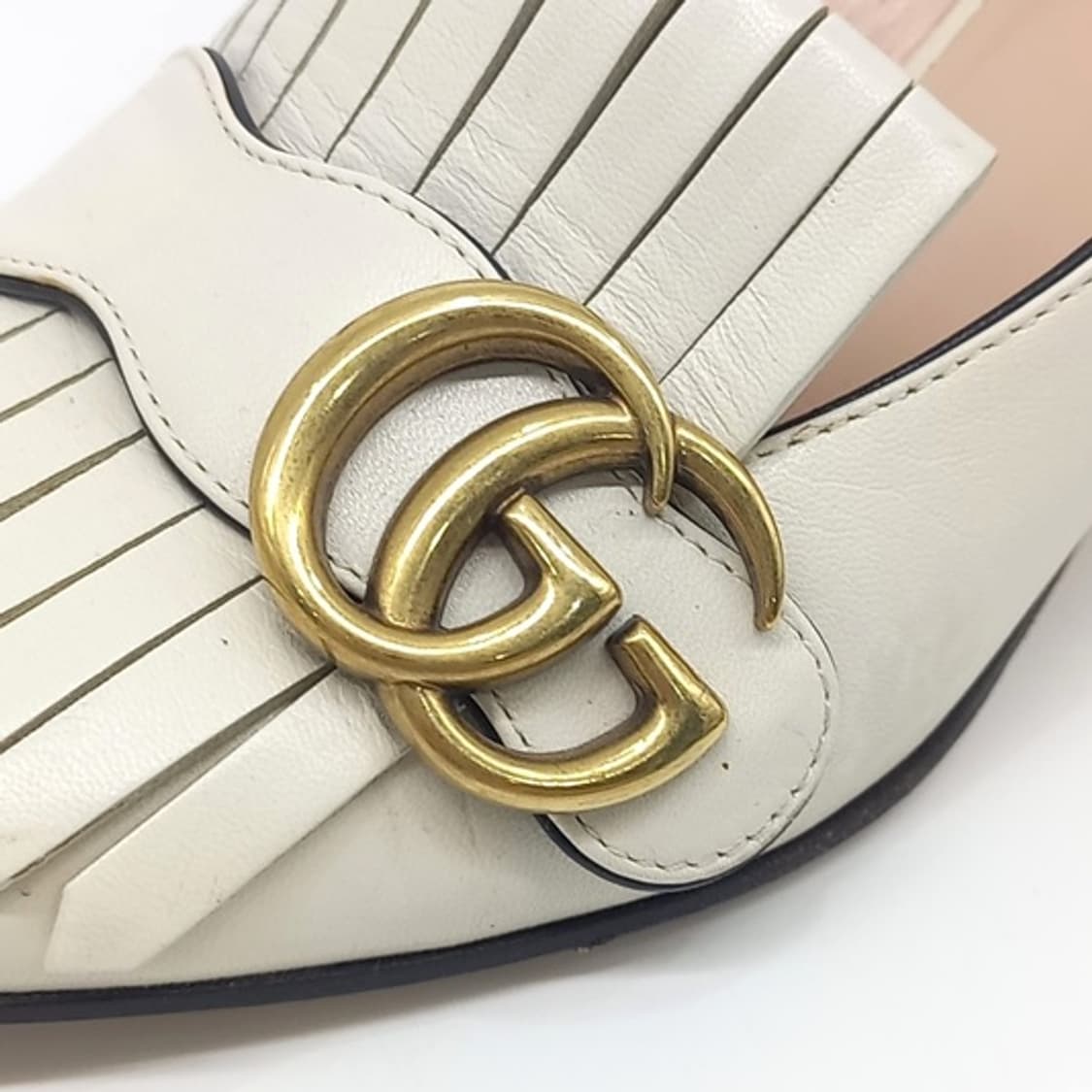 구찌 마몽 프린지 구두 35½ 상품이미지5