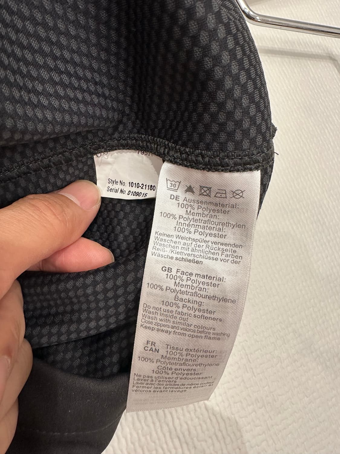 마무트 소프트쉘 윈드스토퍼 방풍 자켓 M 상품이미지8