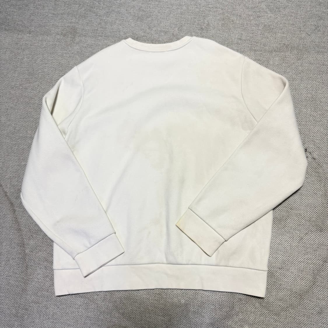 폴로 랄프로렌 화이트 기모 맨투맨 상품이미지7