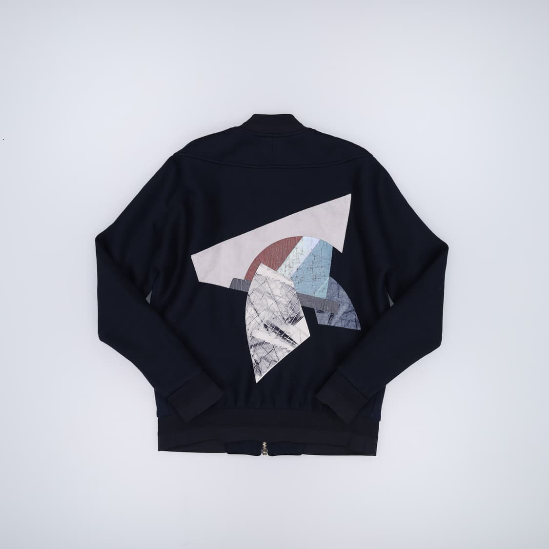 100 시스템옴므 백프린팅 블루종 자켓 0227M 상품이미지2