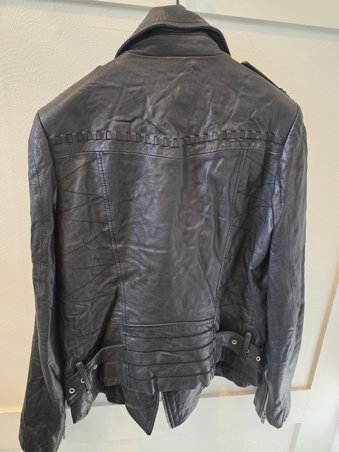 maje 마쥬 블랙 가죽 자켓 2사이즈 상품이미지5