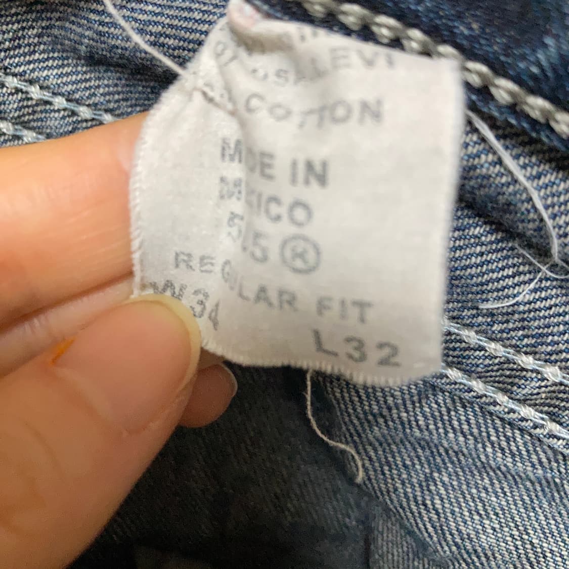 Levi's 데미지 청바지 W34 L32 상품이미지9
