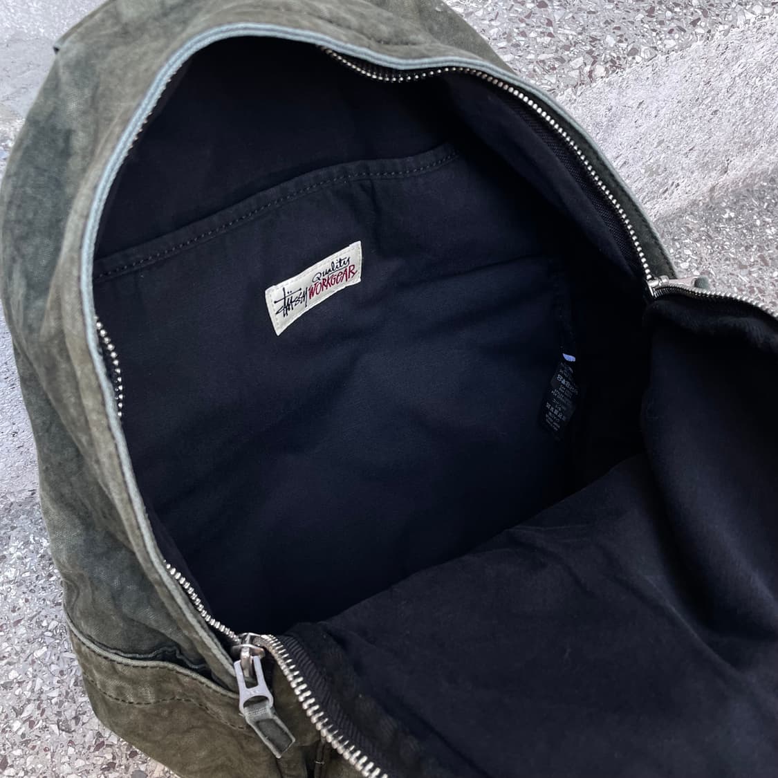 스투시 피그먼트 워싱 백팩 상품이미지5