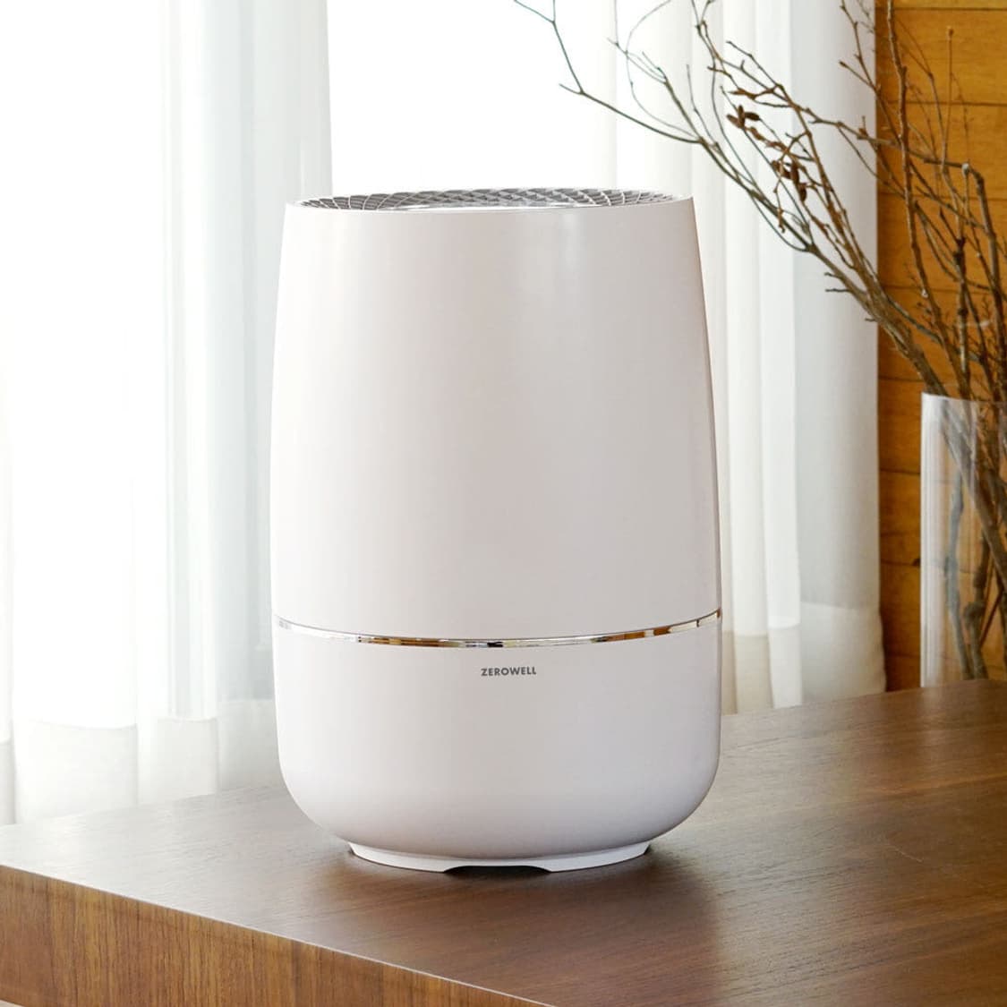 제로웰 자연 기화식 가습기 공기청정기 겸용 ZWAH-700W 화이트 상품이미지4