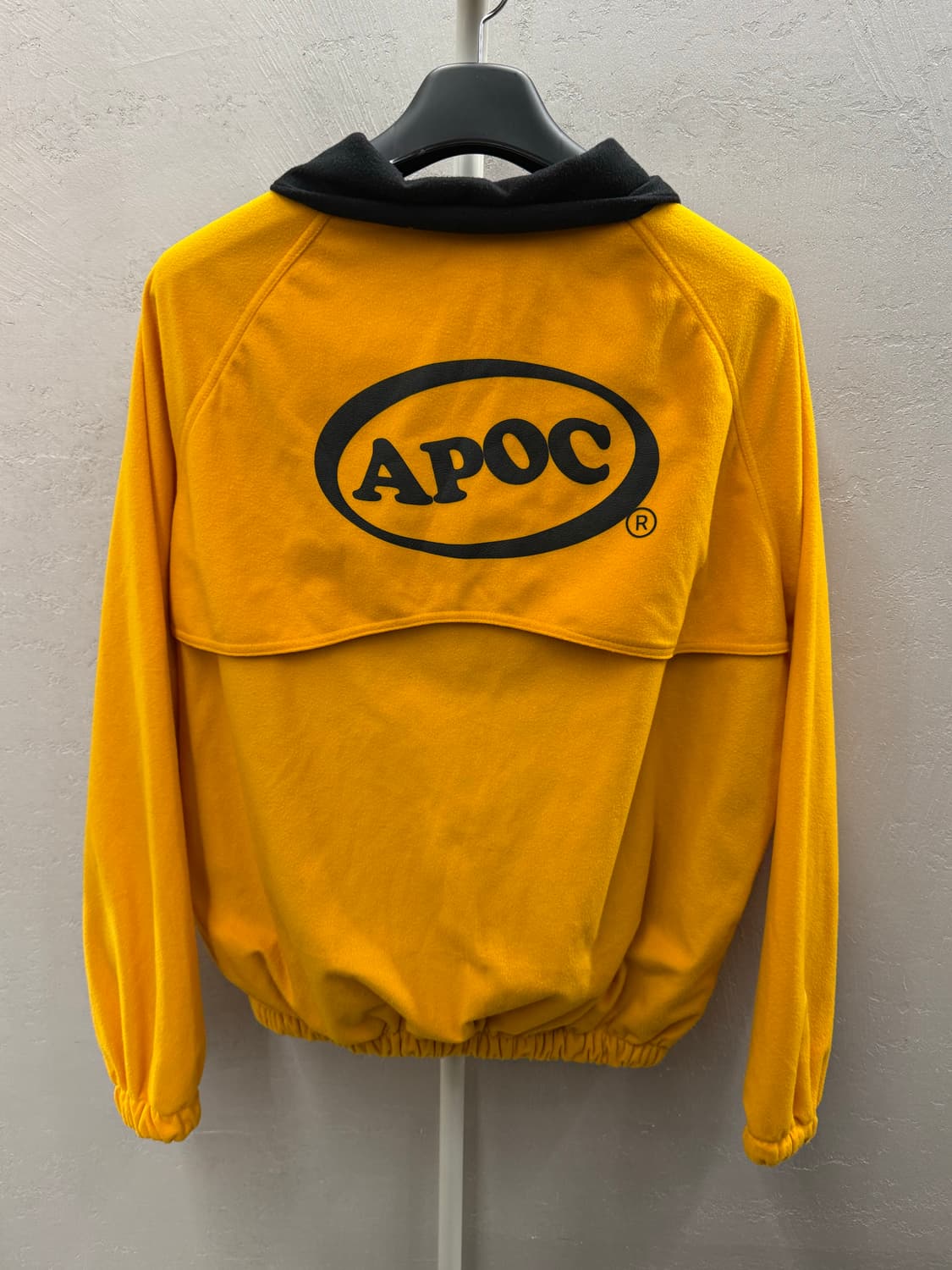 APOC 어피스오브케이크 플리스 집업 자켓 옐로우 상품이미지6