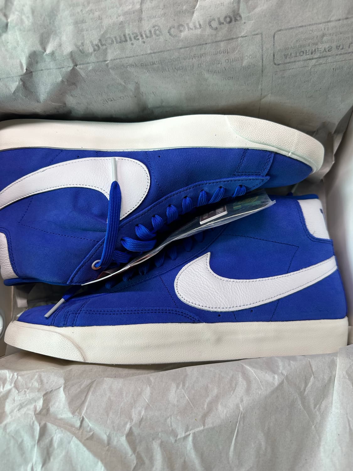 나이키 x 기묘한 이야기 블레이저 미드 인디펜던스 데이 팩 블루 상품이미지1