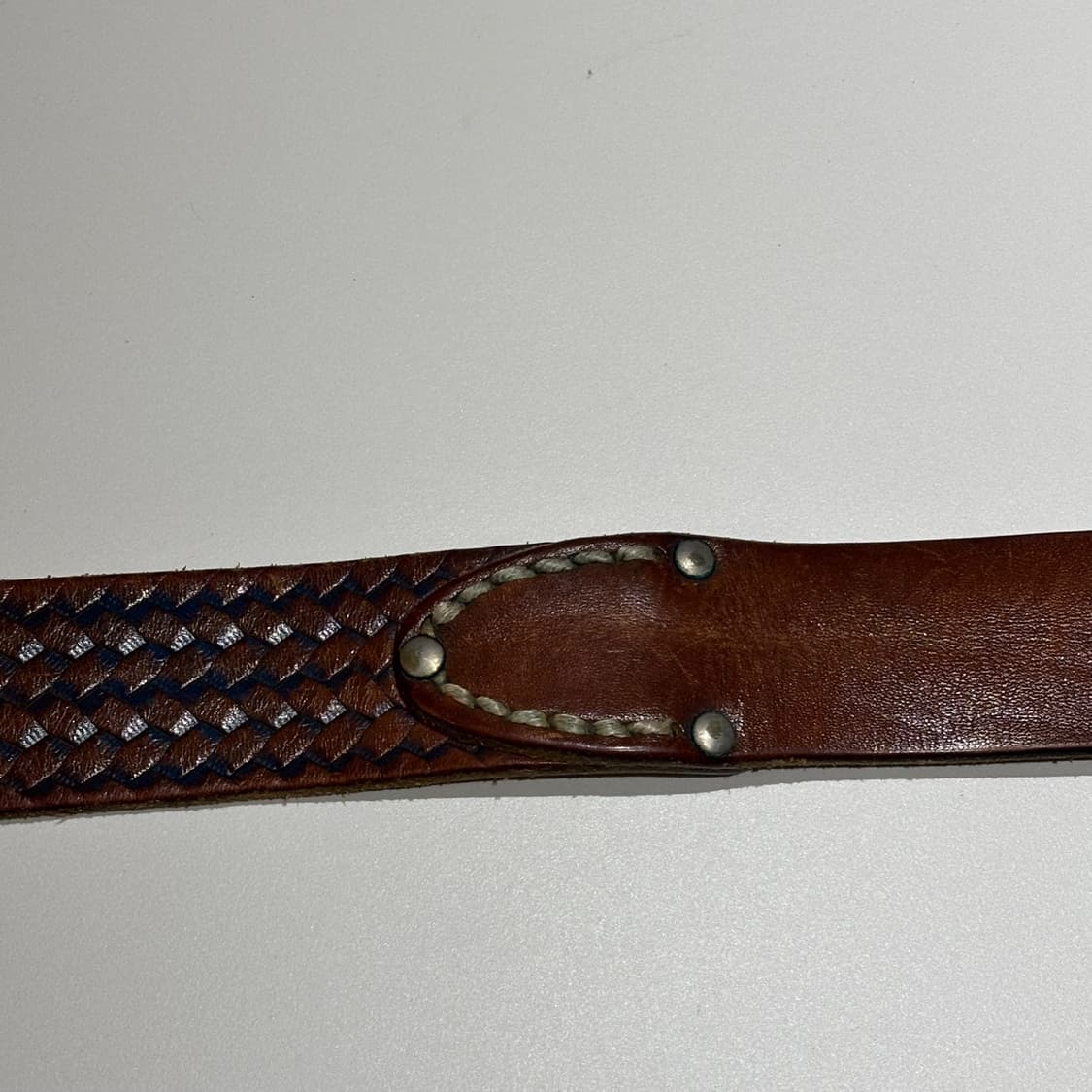 34) visvim 비즈빔 콤비 패널 플레인 벨트 상품이미지3