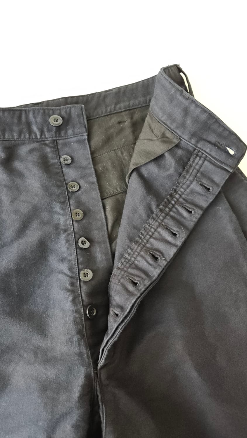 [3] 우틸 outil 블랙 몰스킨 팬츠 상품이미지6