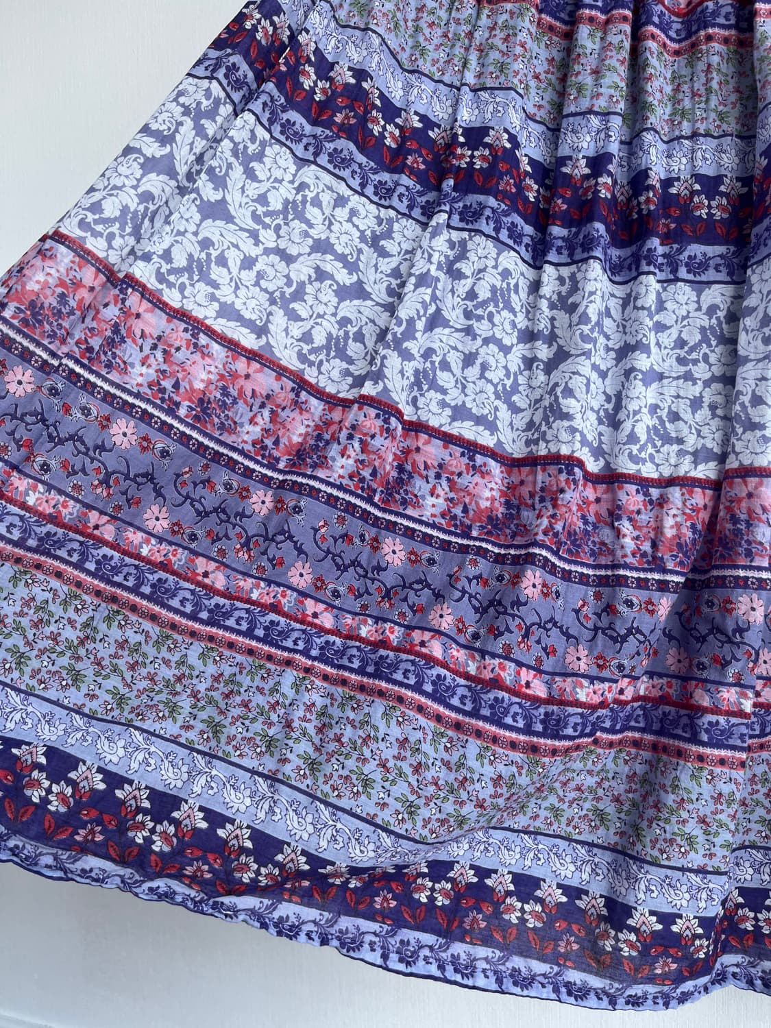 Shuca 패턴 롱 스커트 상품이미지3