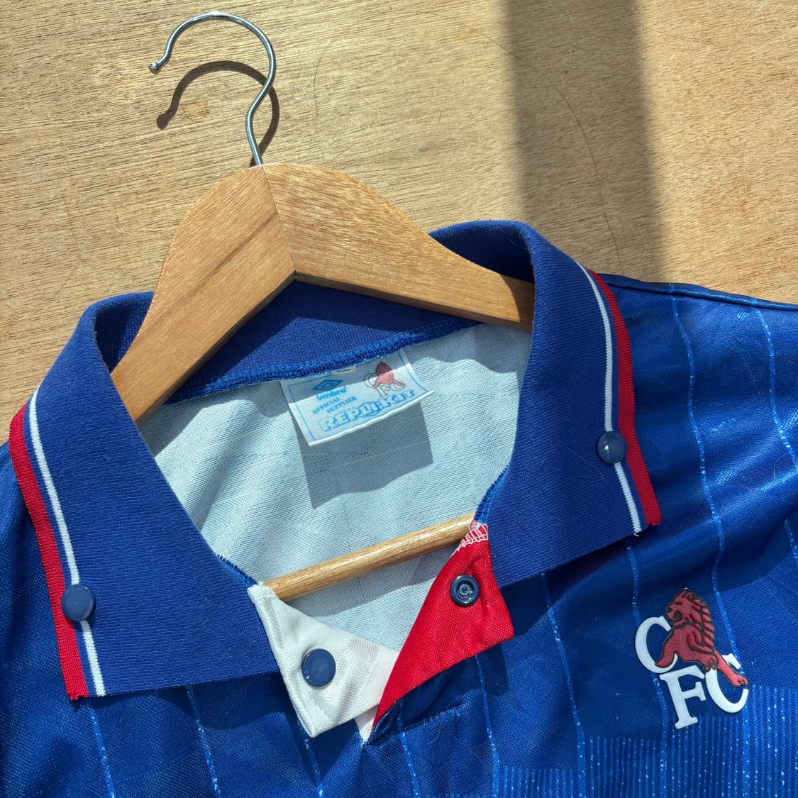 Chelsea Commodore Blue Retro Jersey 상품이미지3