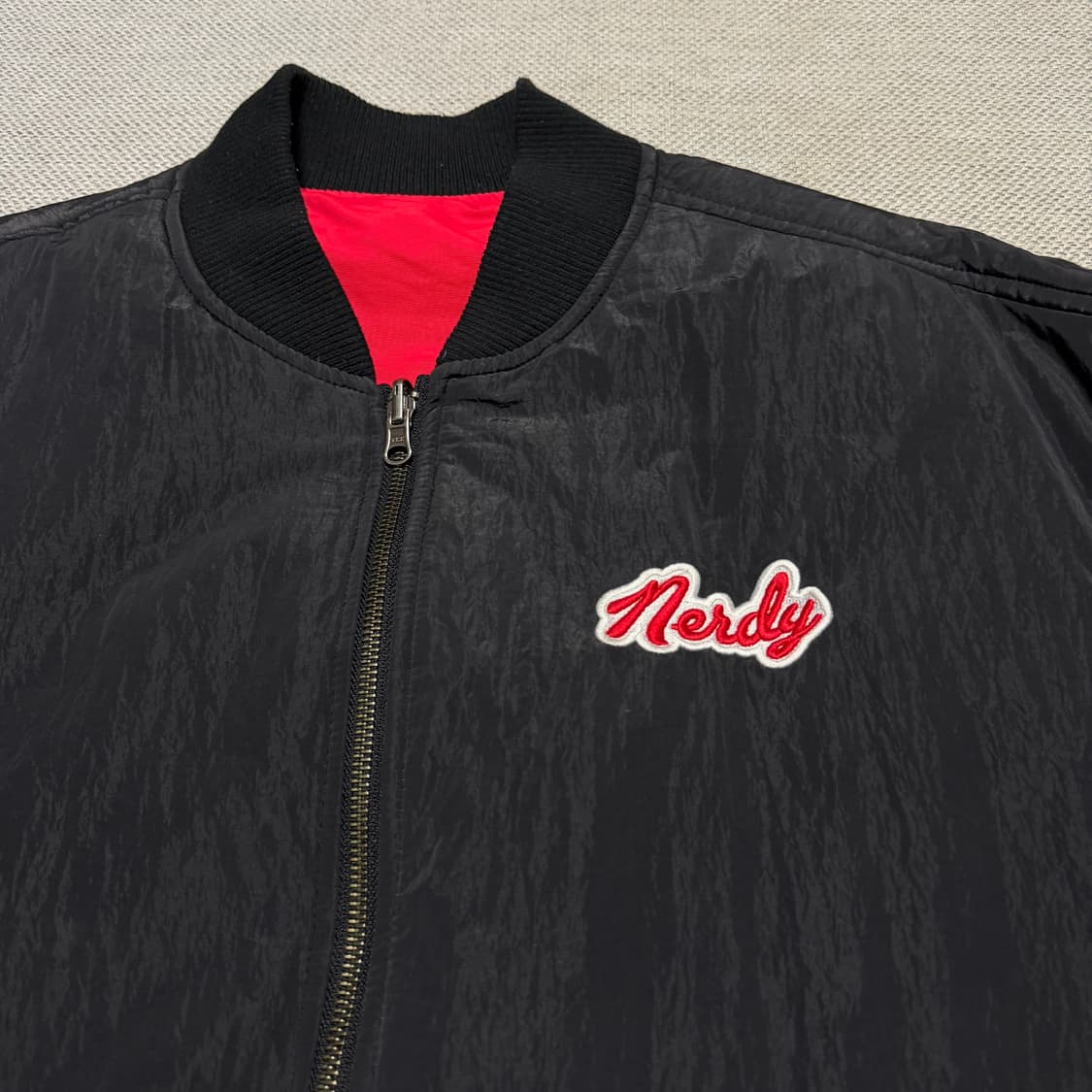 널디 리버시블 바시티 자켓 상품이미지2