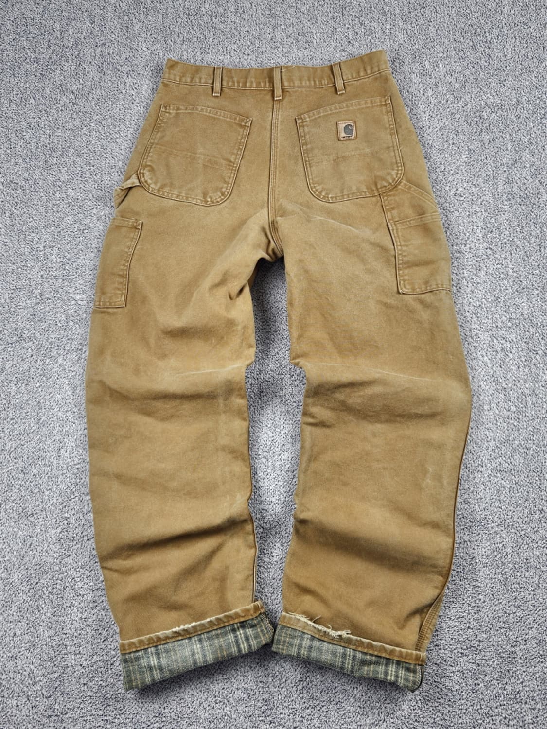 칼하트 헤비 플란넬 캔버스 카펜터 팬츠 ( 32 X 34 )/ 10046 상품이미지4