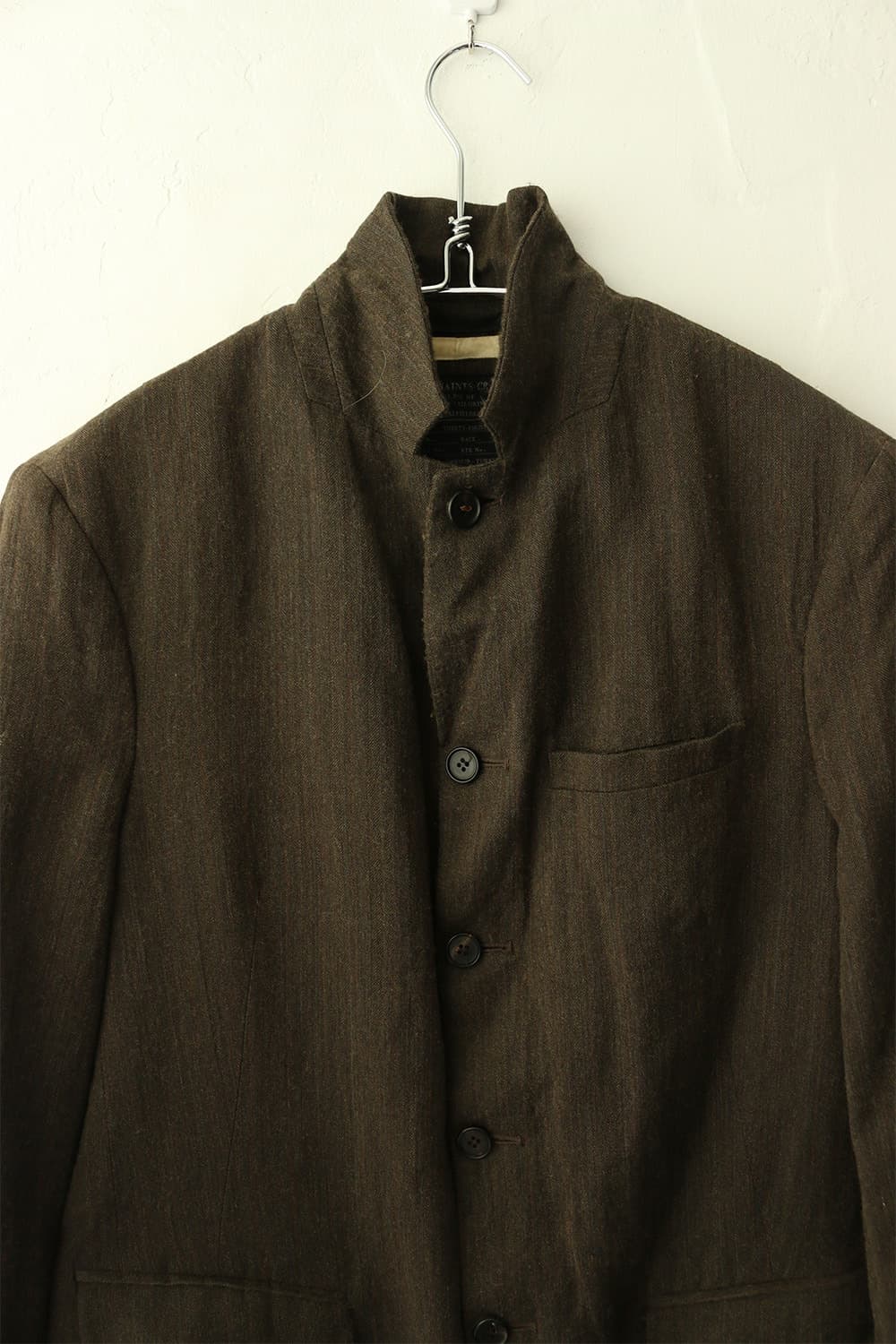 올세인츠 브라운 울 블레이저  상품이미지4