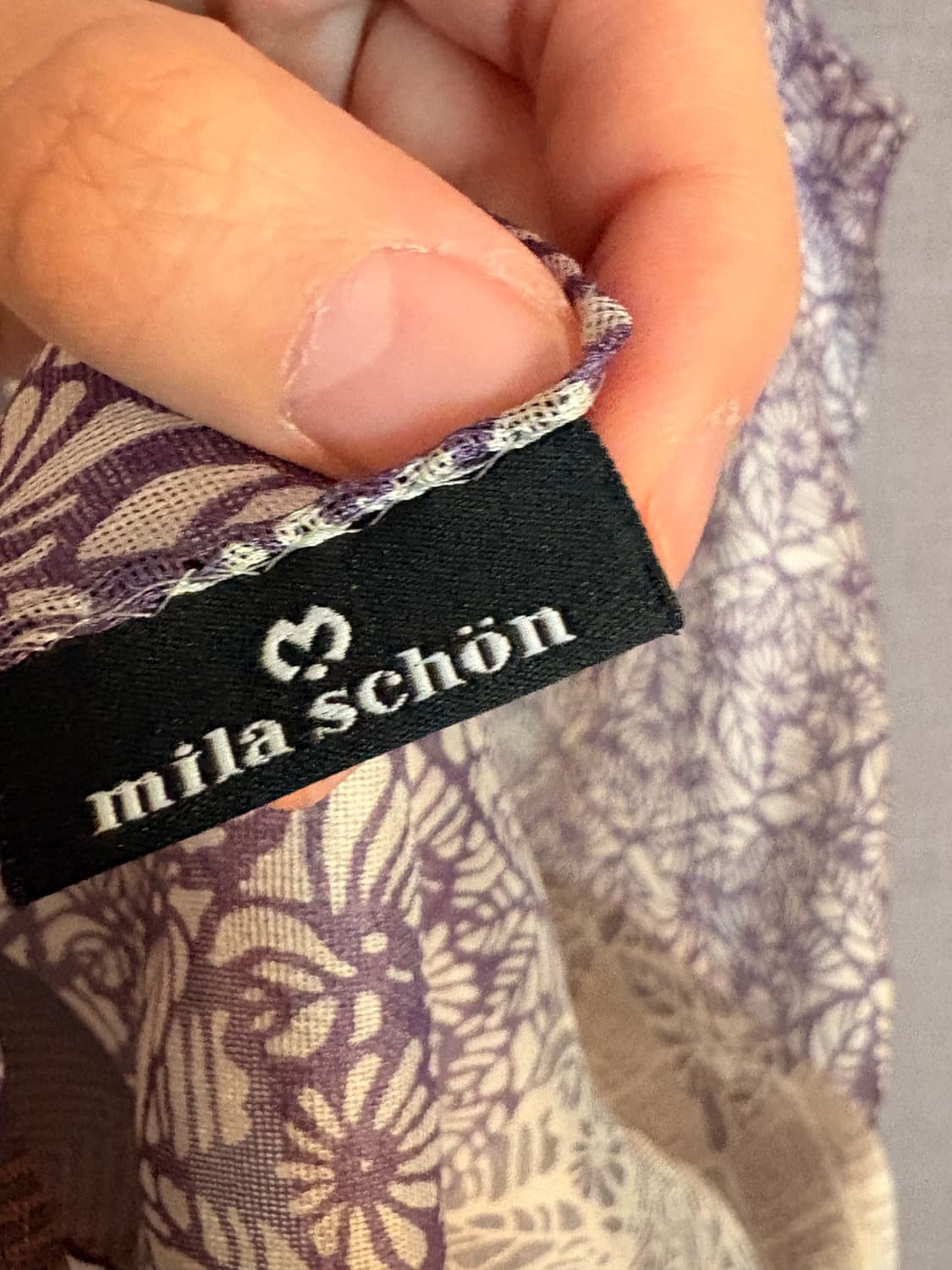 mila schon 실크 롱 스카프 상품이미지3