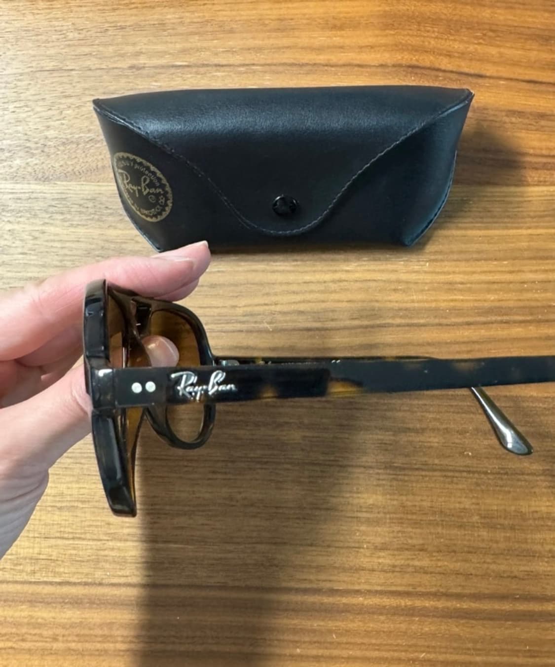 Rayban cats5000 하바나 에비에이터 선글라스  상품이미지2