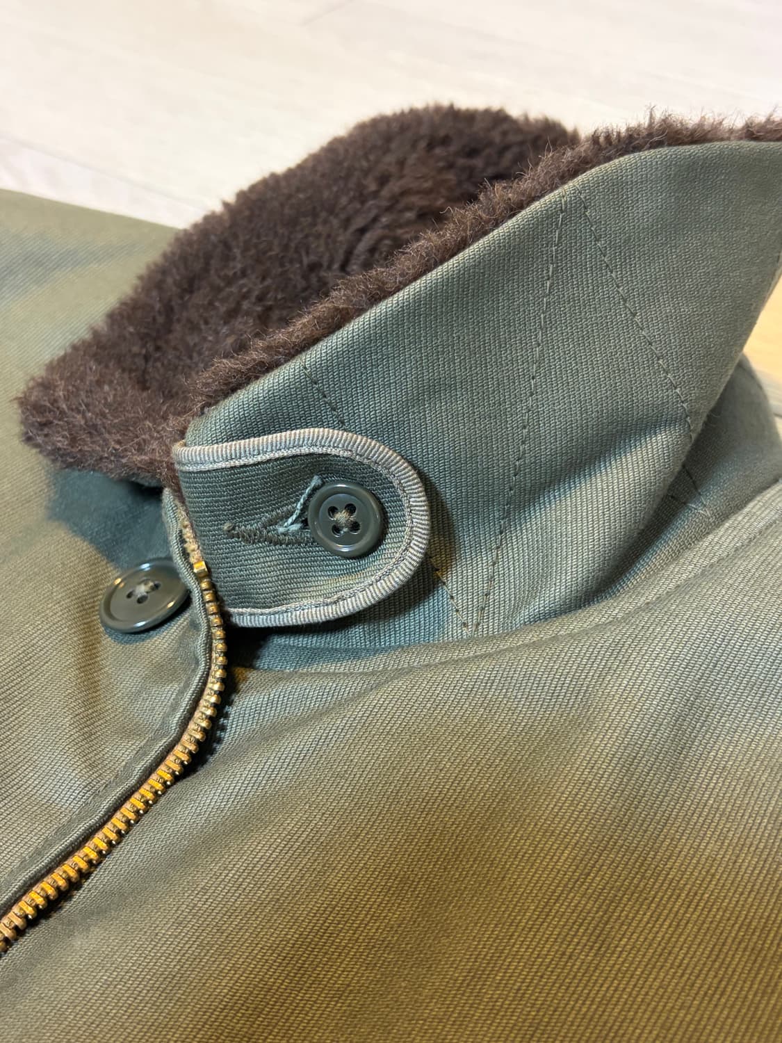 리얼맥코이 n-1 덱자켓 올리브 한정판 상품이미지6