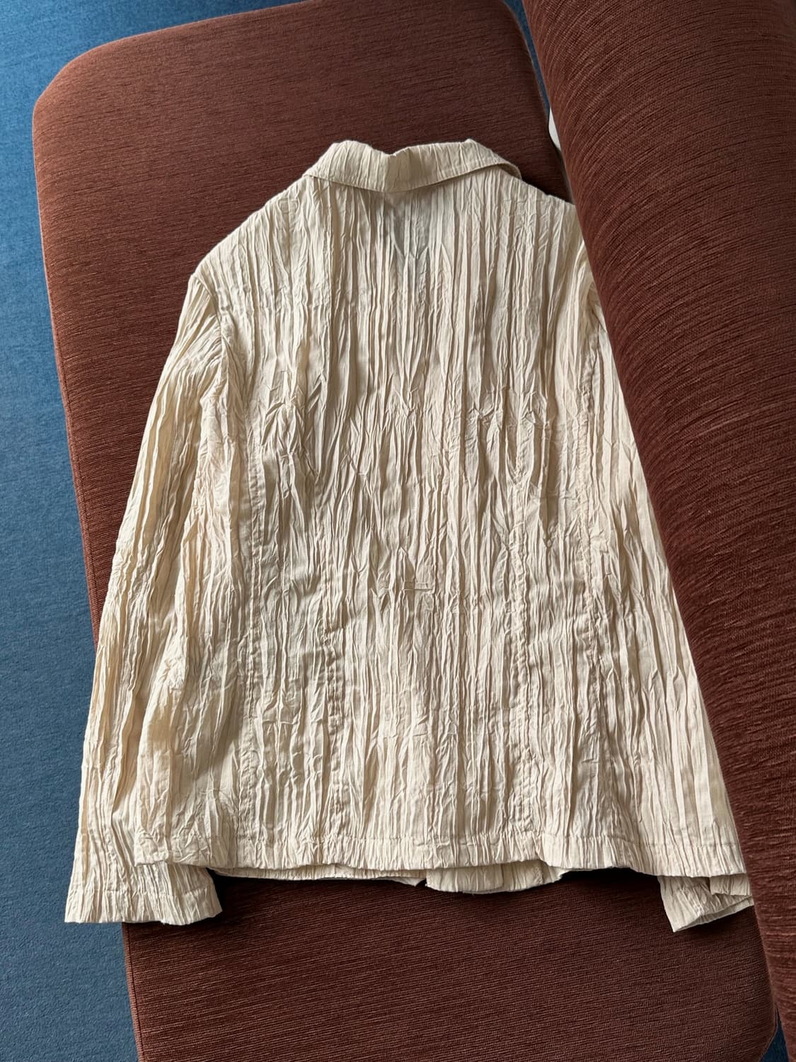 Cotton poly wrinkled utility jacket 상품이미지4