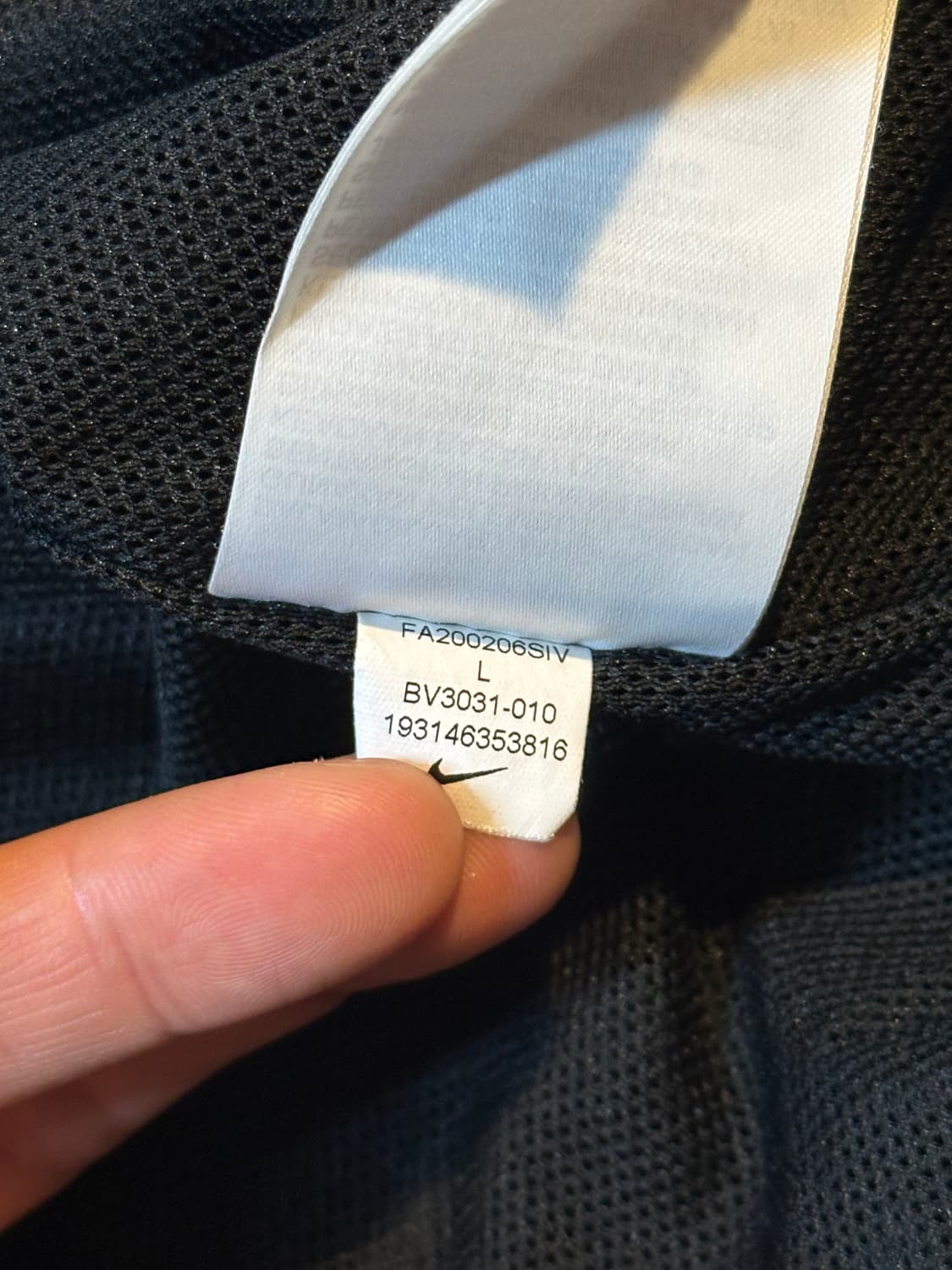 나이키 NIKE 사이드라인 바람막이 자켓 블랙 상품이미지6