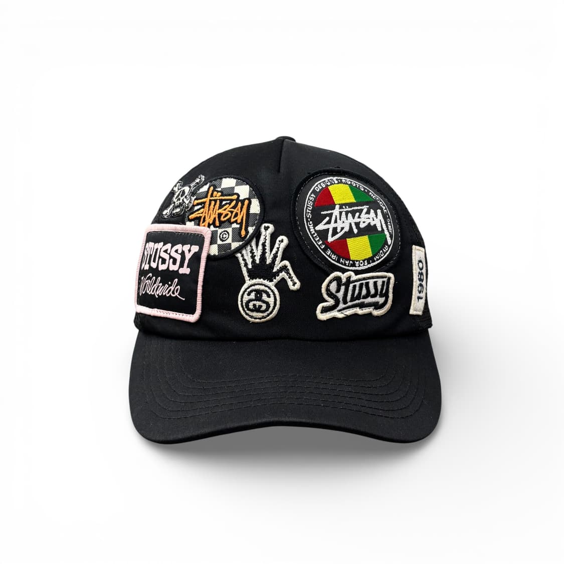 00's 스투시 패치 로고 트러커 햇 상품이미지1