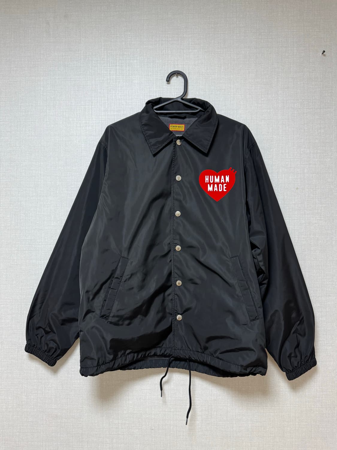 [오프라인 한정] 휴먼메이드 코치자켓 블랙 [상세 설명 확인] 상품이미지1