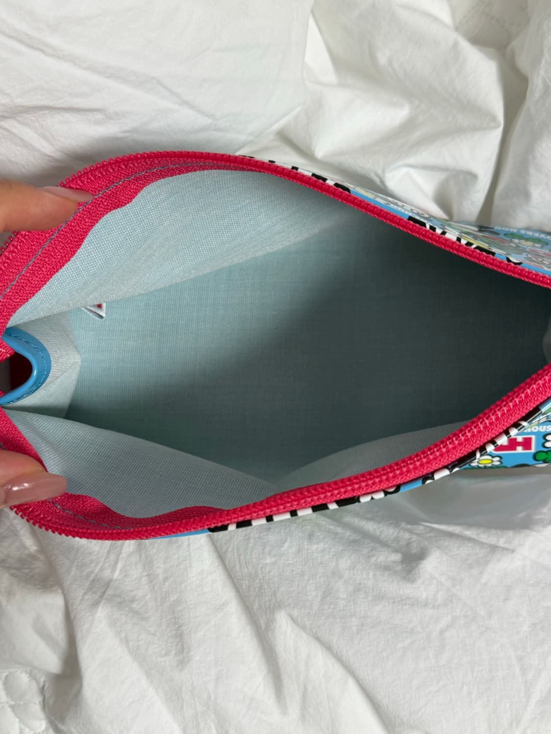 러버스 하우스 판다 펜슬케이스 파우치 삼각 개봉 새상품 빈티지 상품이미지2