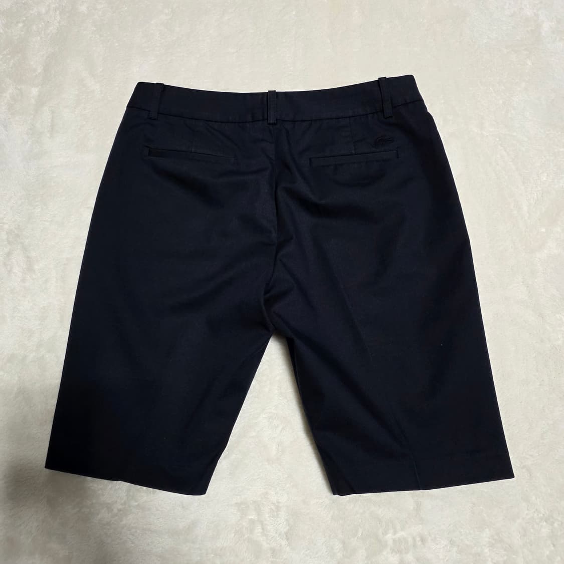 (27)여성 라코스테 면 반바지 블랙 상품이미지2