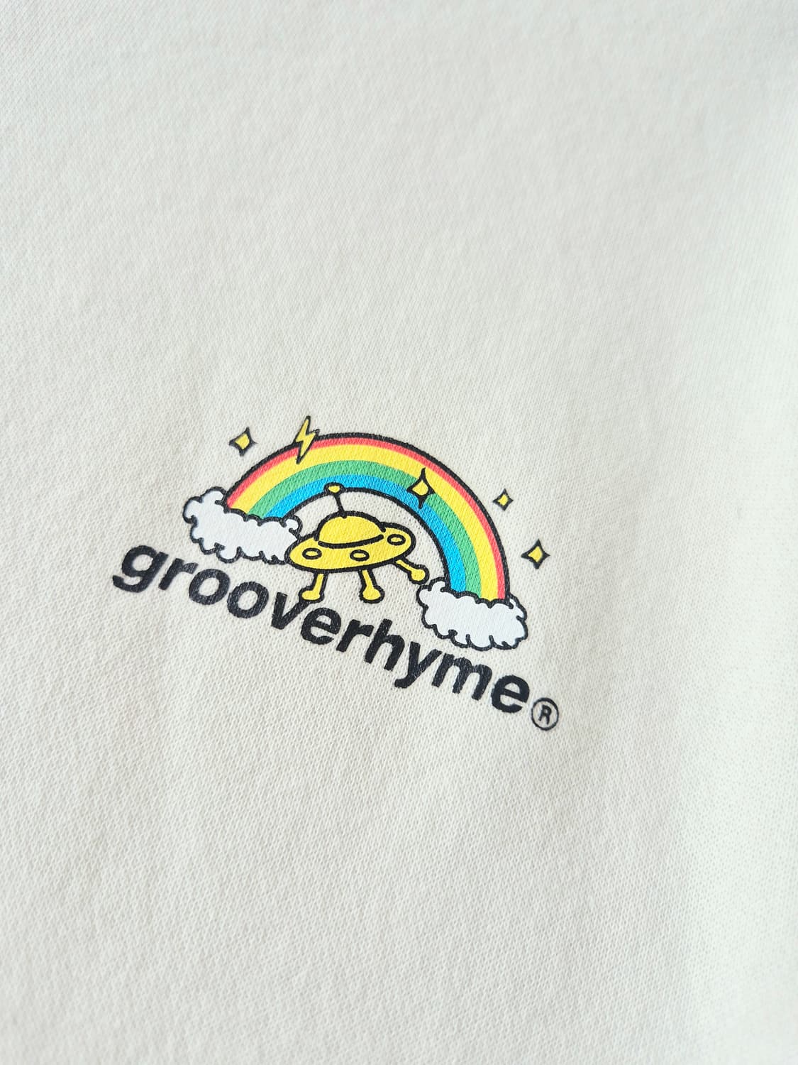 grooverhyme아이보리티셔츠 상품이미지3