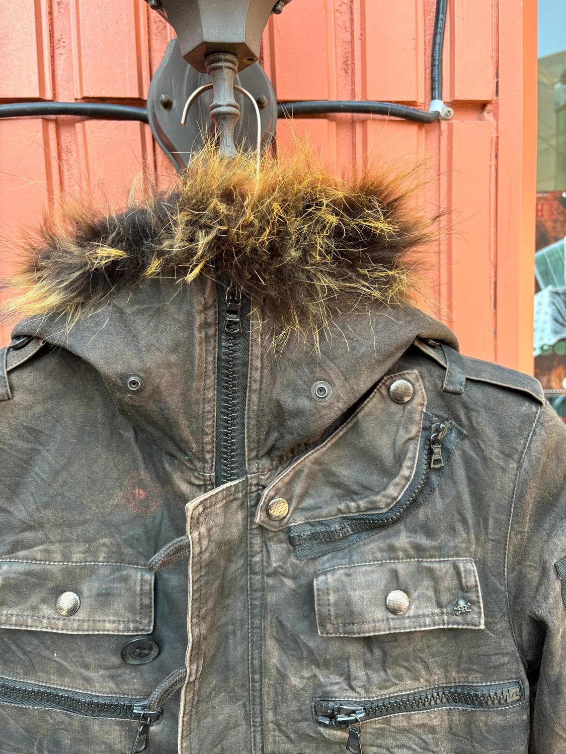 Roen 라쿤 퍼 자켓 상품이미지6