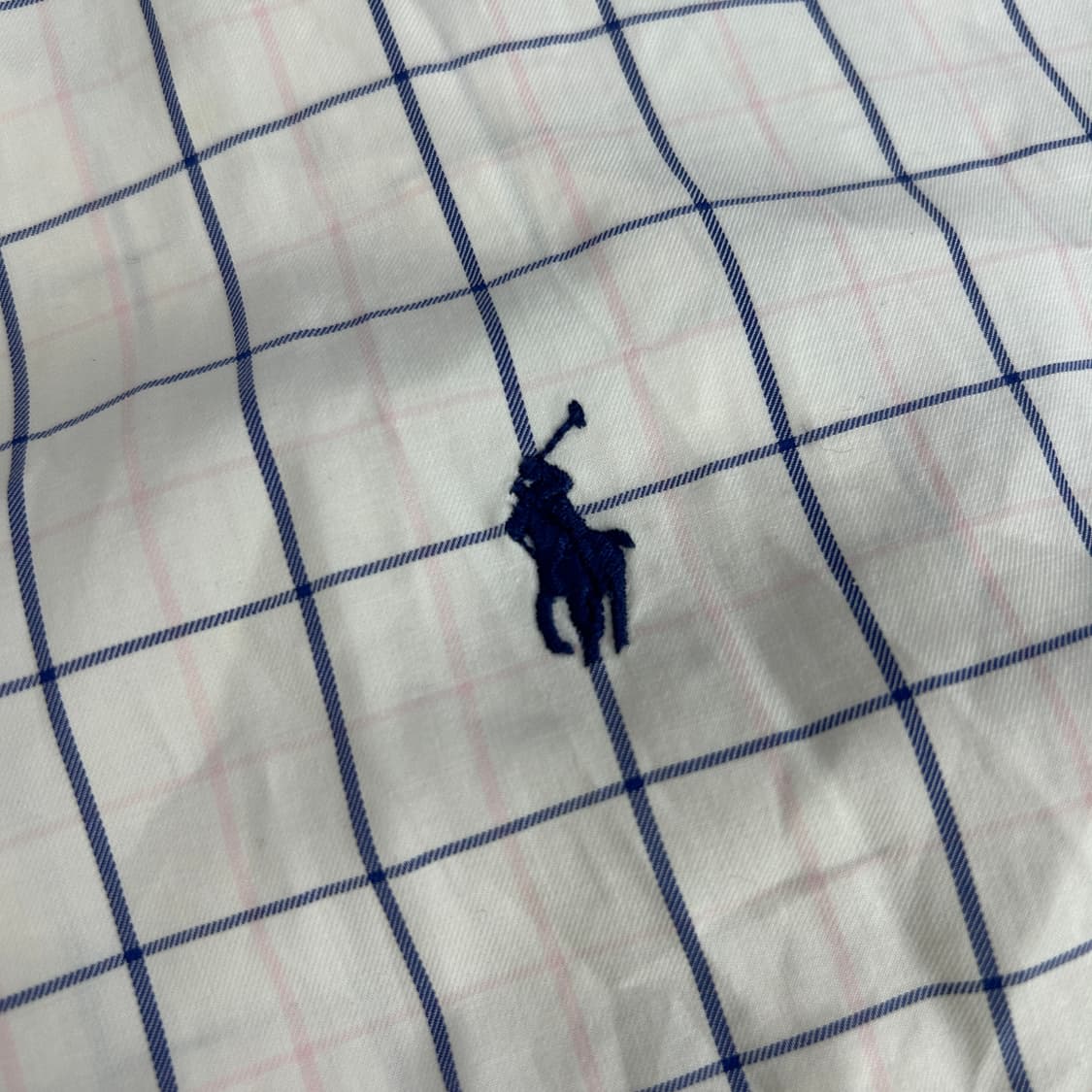 폴로랄프로렌 화이트 체크셔츠 상품이미지3