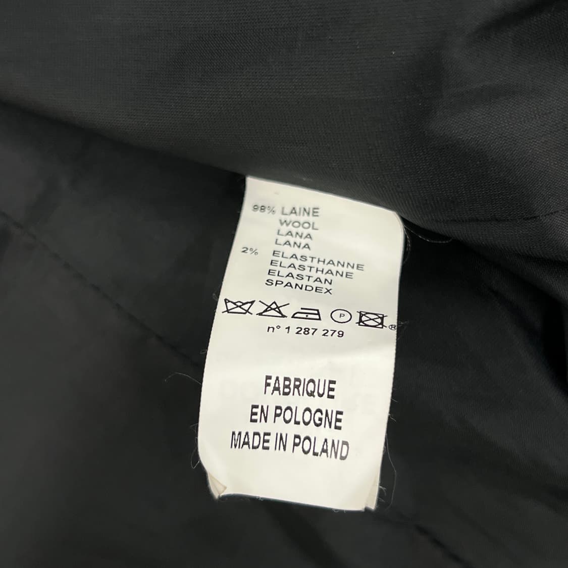 Cacharel 카샤렐 그레이 크롭 자켓  상품이미지6