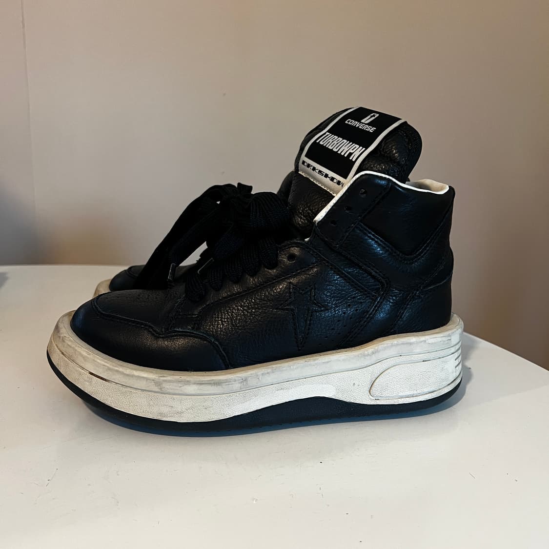 컨버스 x 다크쉐도우 터보웨폰 블랙  상품이미지2