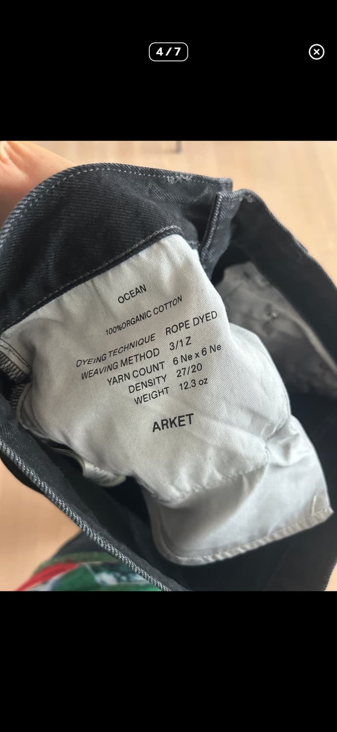 Arket 오션진 31/32 상품이미지3