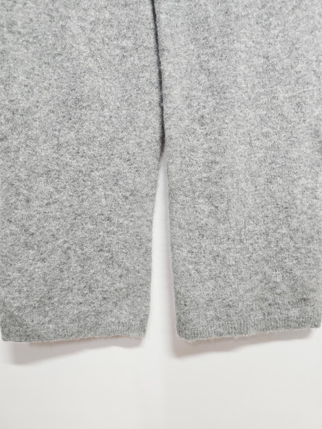 드마이어 회색 니트 홀가먼트와이드 팬츠 울캐시미어 혼방 상품이미지6