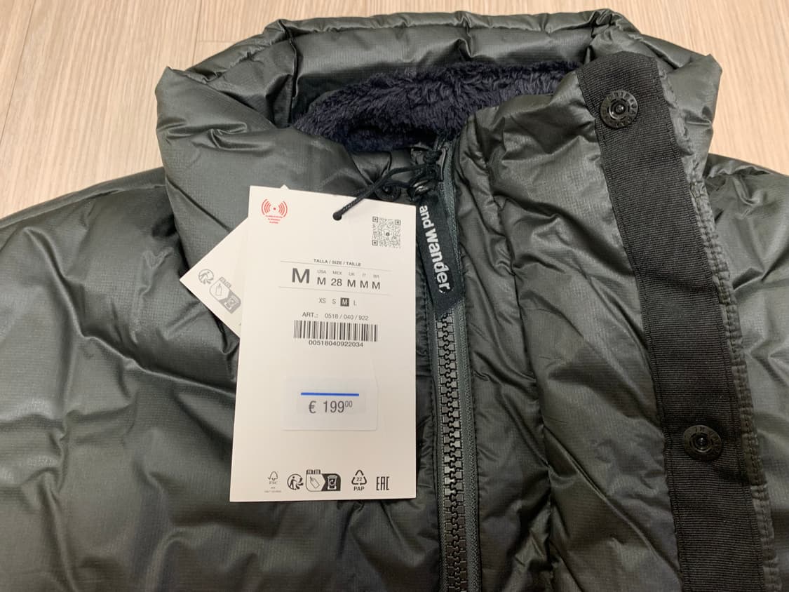 자라 X AND WANDER 앤드 원더 자켓 패딩 상품이미지9