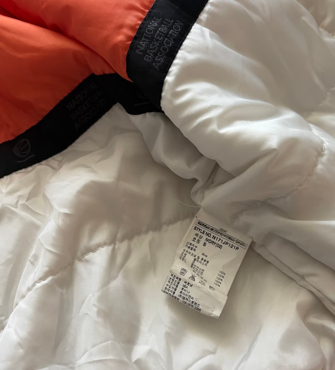 NBA 시카고 불스 오버핏 항공 점퍼 상품이미지7