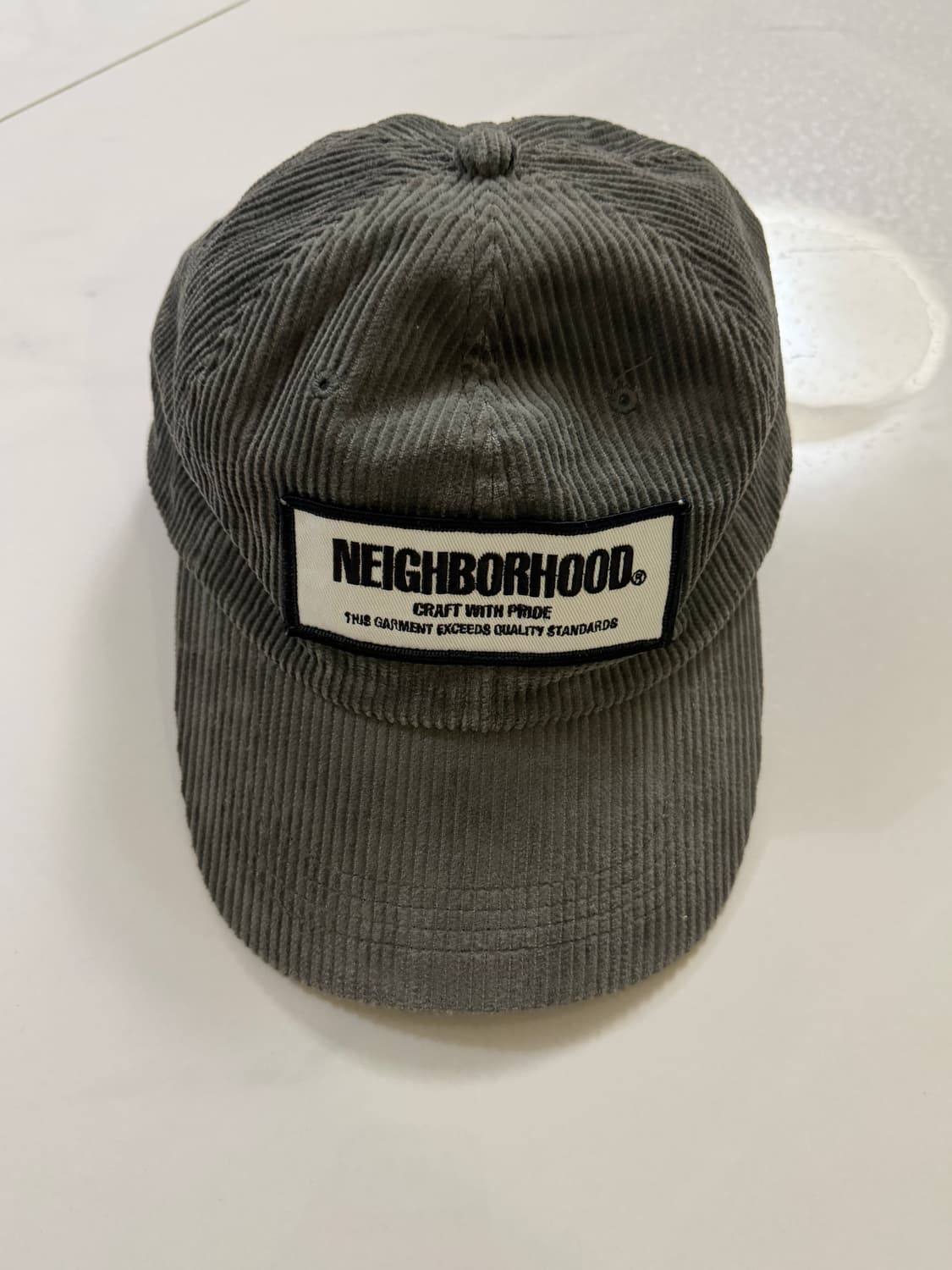 네이버후드 코듀로이 패치 캡 상품이미지2