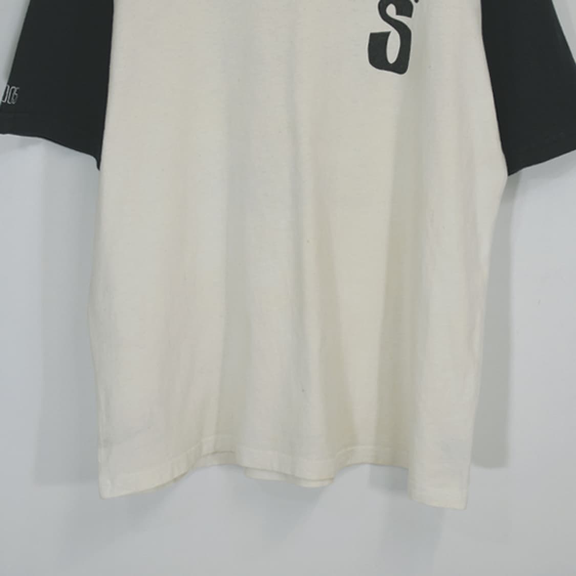 made in USA 00s stussy 빈티지래글런티셔츠 상품이미지4