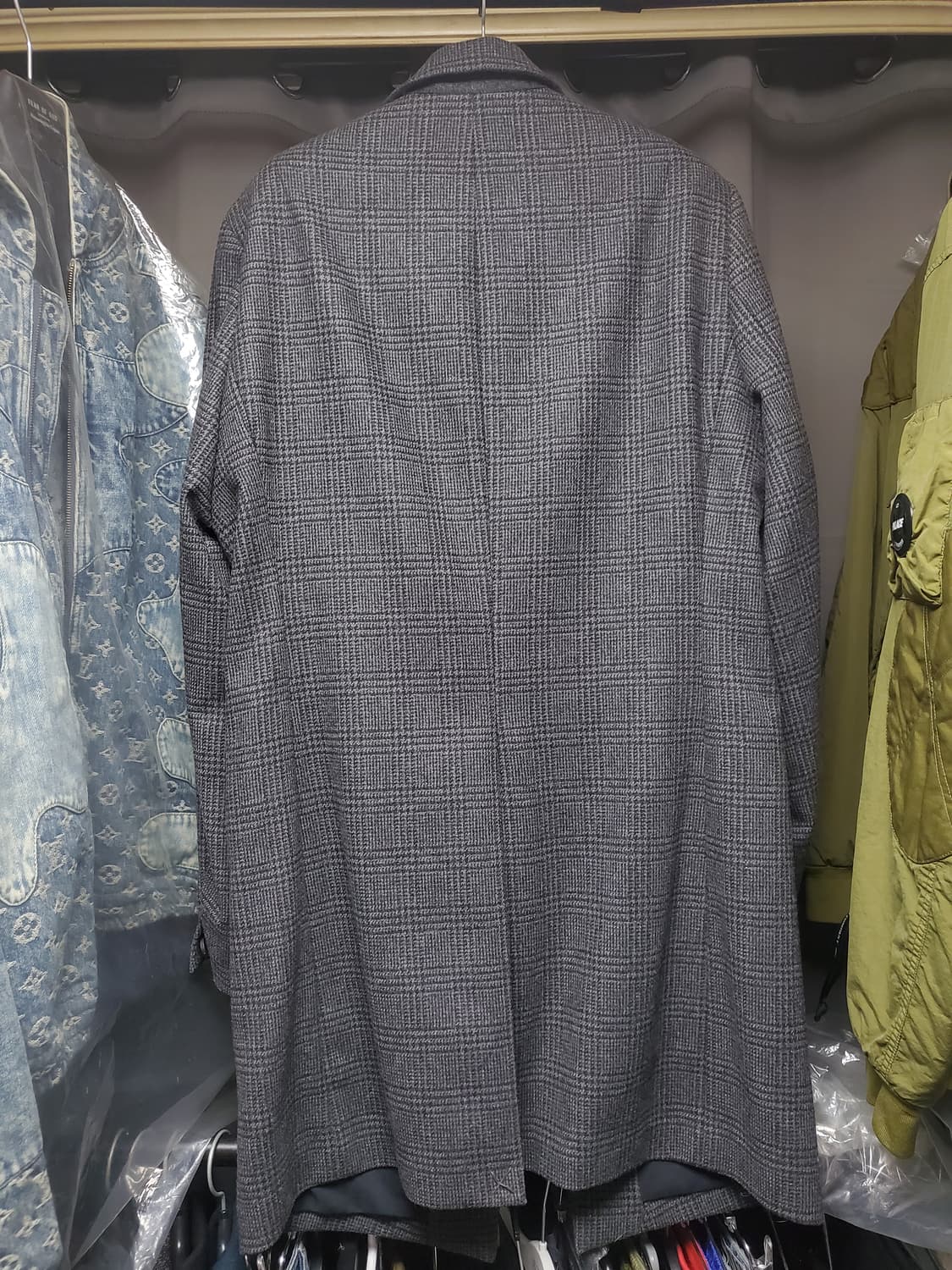 올세인츠 체크 체스터필드 코트 상품이미지3