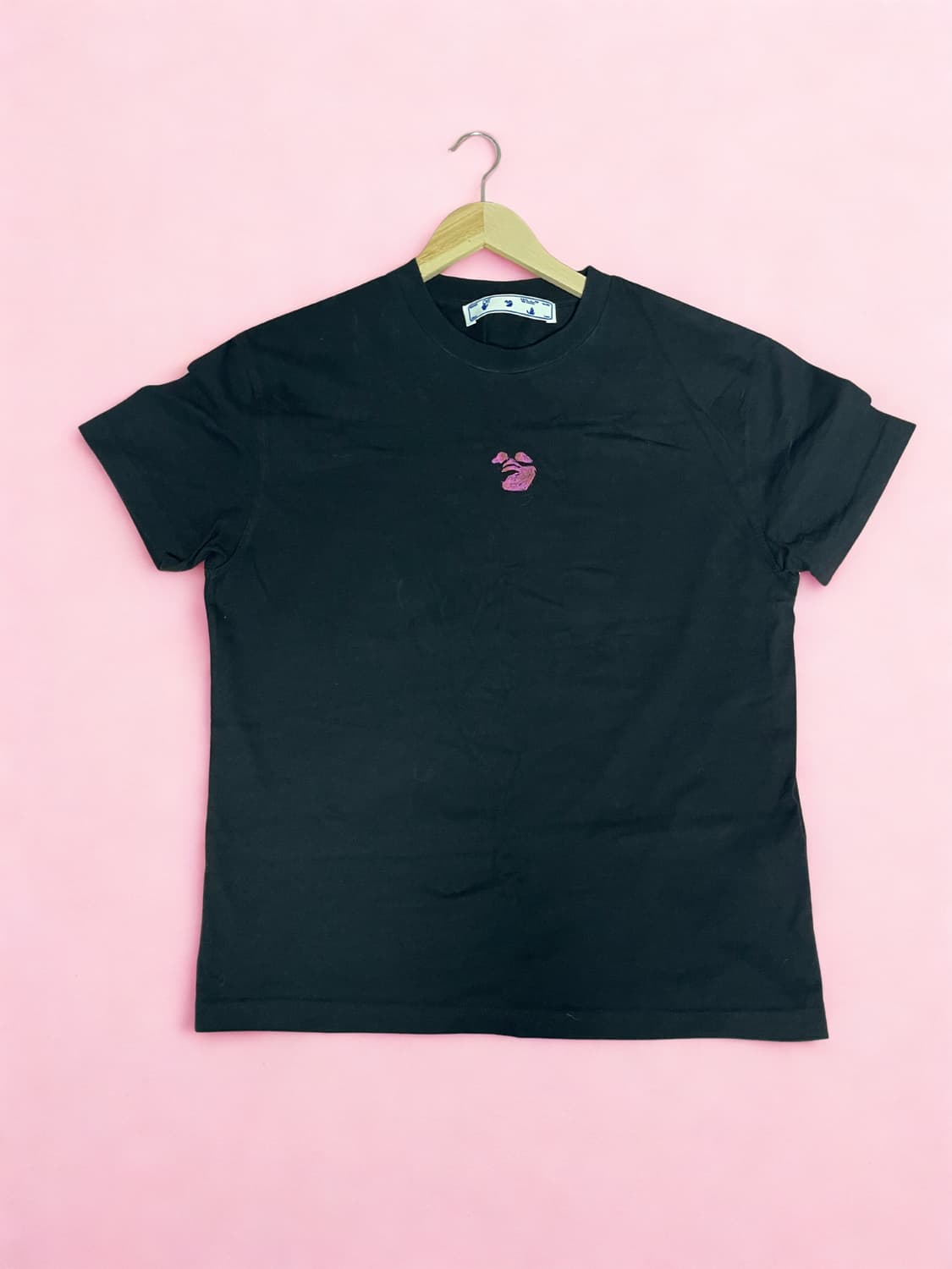 Off-White 블랙 반팔 티셔츠 M 상품이미지1