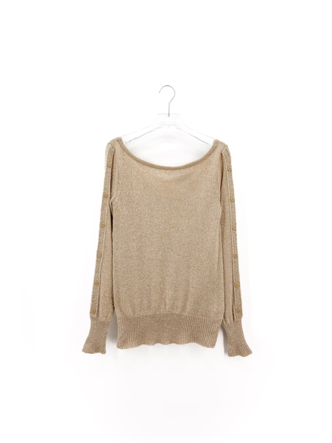 빈티지 슬리브 버튼 니트 상품이미지2