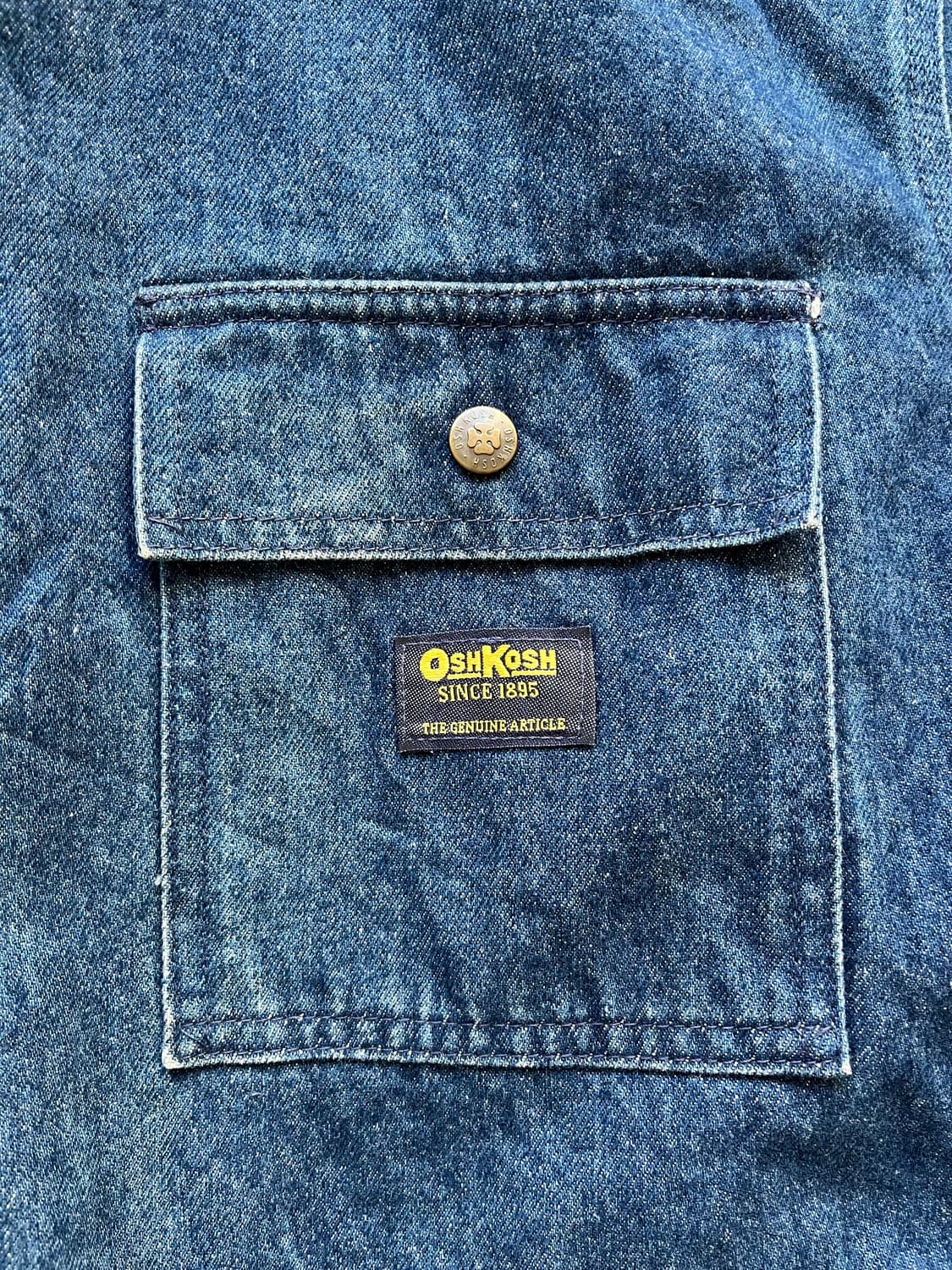 오시코시 헤비 패딩 데님 워크 자켓 (105-110) 상품이미지5