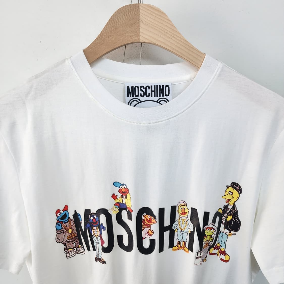 모스키노 X 세서미 스트리트 반팔 티셔츠 상품이미지2