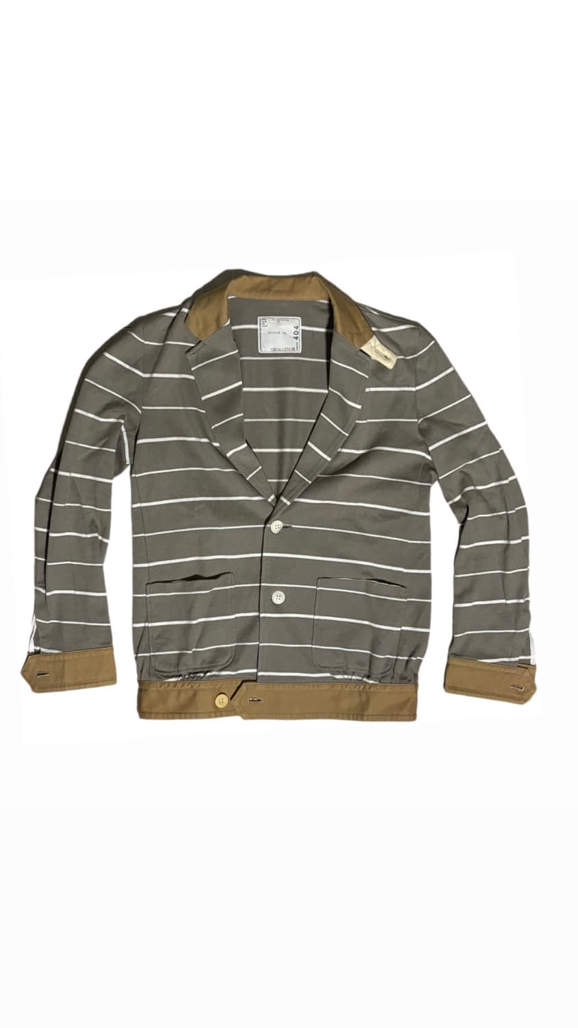 2013 Sacai Border Jacket 상품이미지1