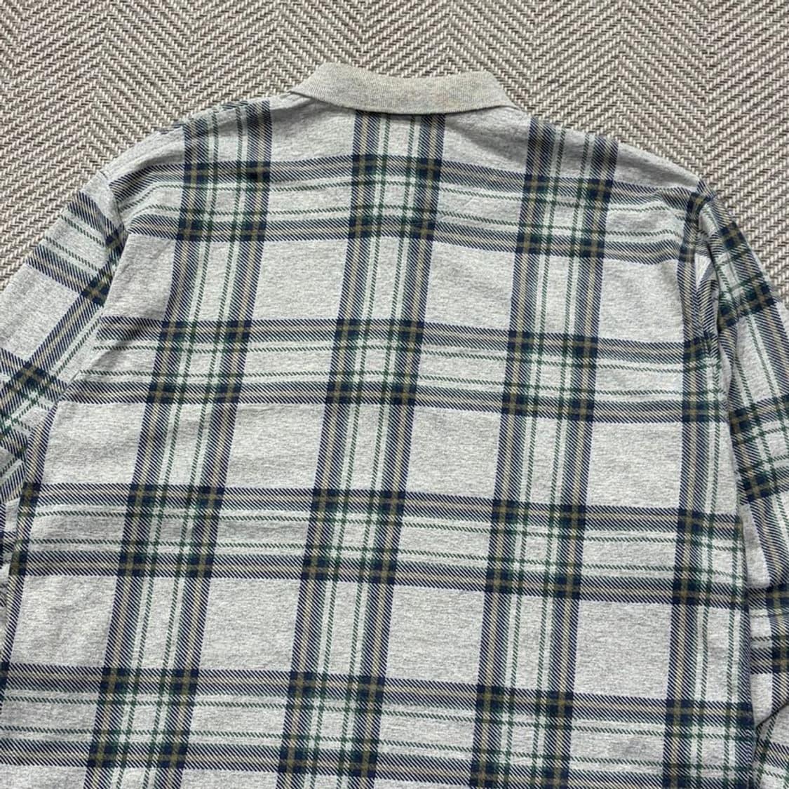 반휴젠 체크 카라 티셔츠 v2202 상품이미지4