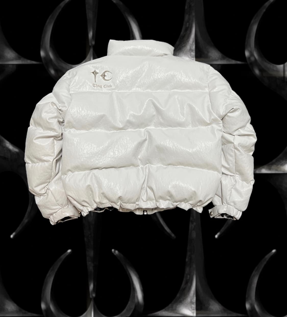 떠그클럽 래더 푸퍼 자켓 (화이트) -2size- 미착용 새상품 상품이미지2