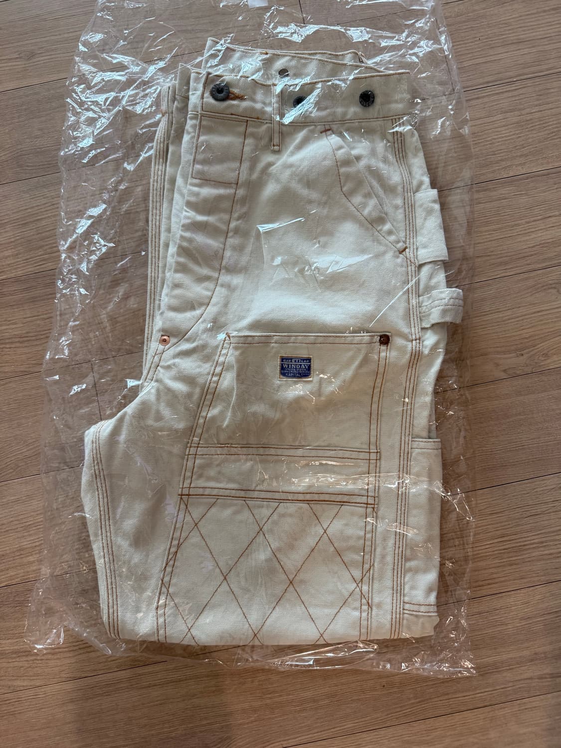 캐피칼 럼버 팬츠 화이트 상품이미지2