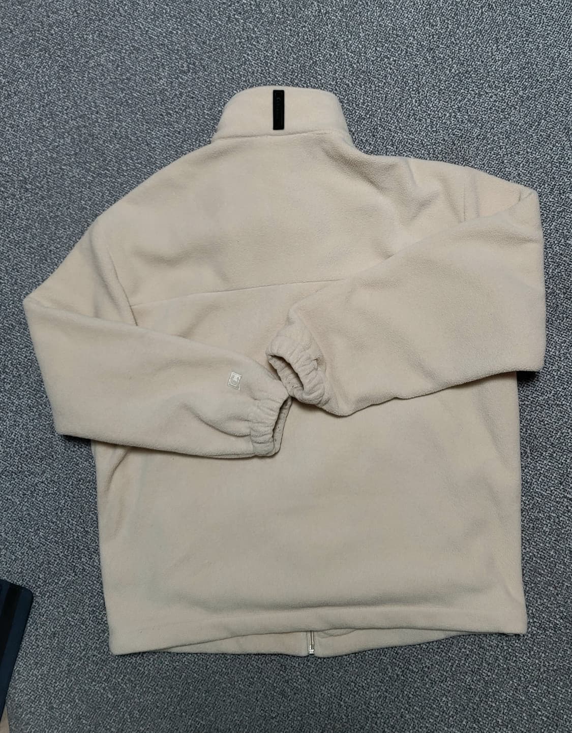 커버낫 플리스 자켓 아이보리 S  오버사이즈 상품이미지9