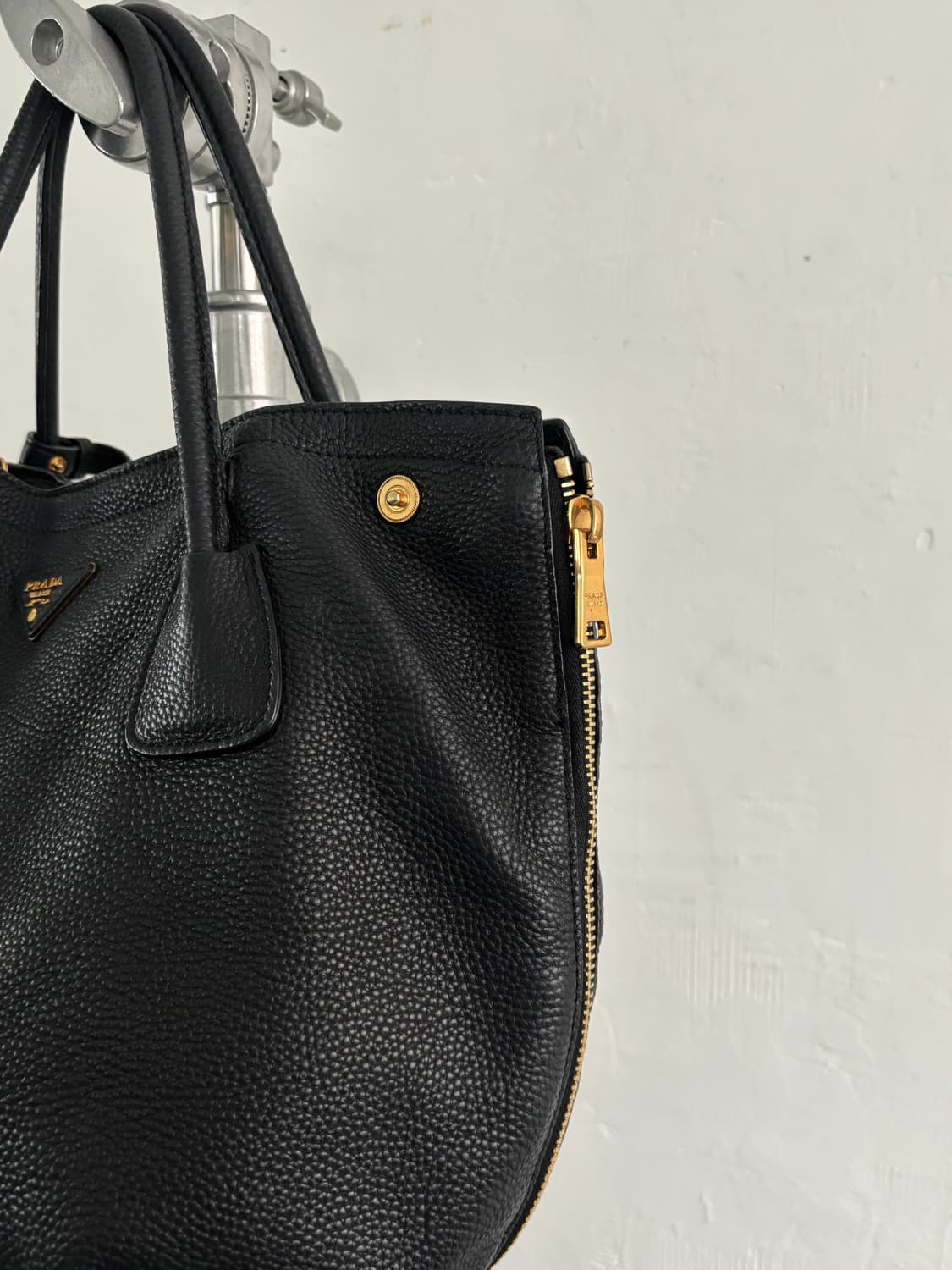 Prada 프라다 비텔로 다이노 레더 토트백  상품이미지4