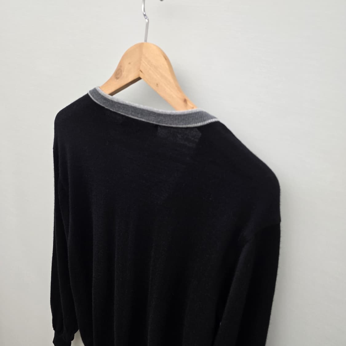 닥스골프 블랙 남성 가디건 상품이미지7